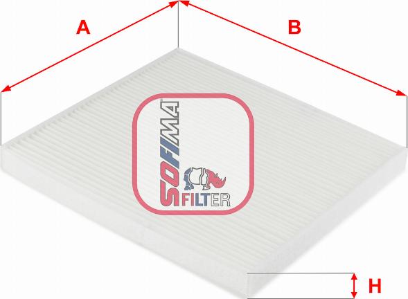 Sofima S 3248 C - Filter, Innenraumluft alexcarstop-ersatzteile.com