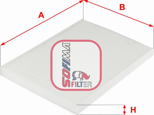 Sofima S 3252 C - Filter, Innenraumluft alexcarstop-ersatzteile.com