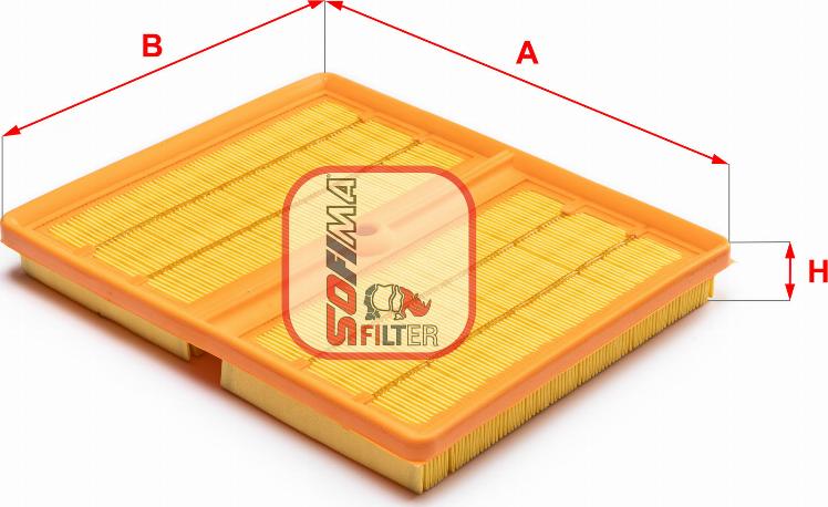 Sofima S 3A51 A - Luftfilter alexcarstop-ersatzteile.com