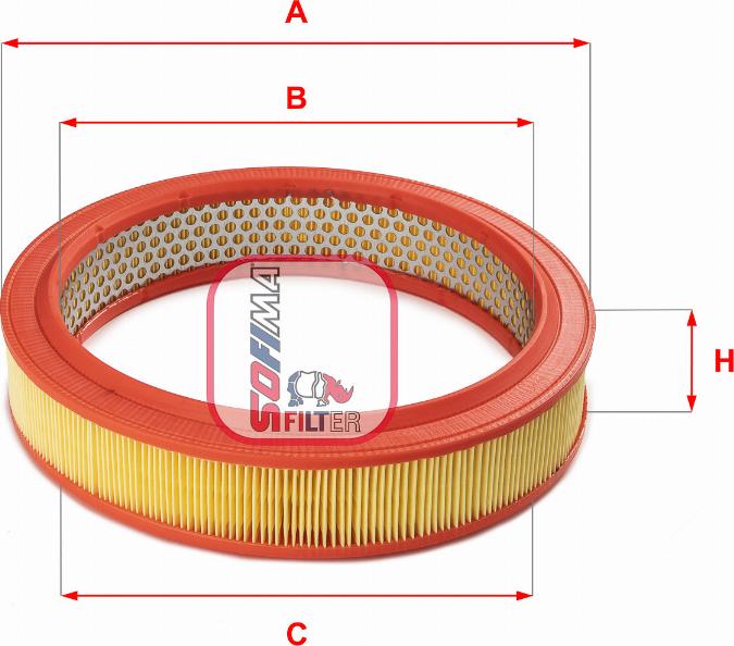 Sofima S 7460 A - Luftfilter alexcarstop-ersatzteile.com