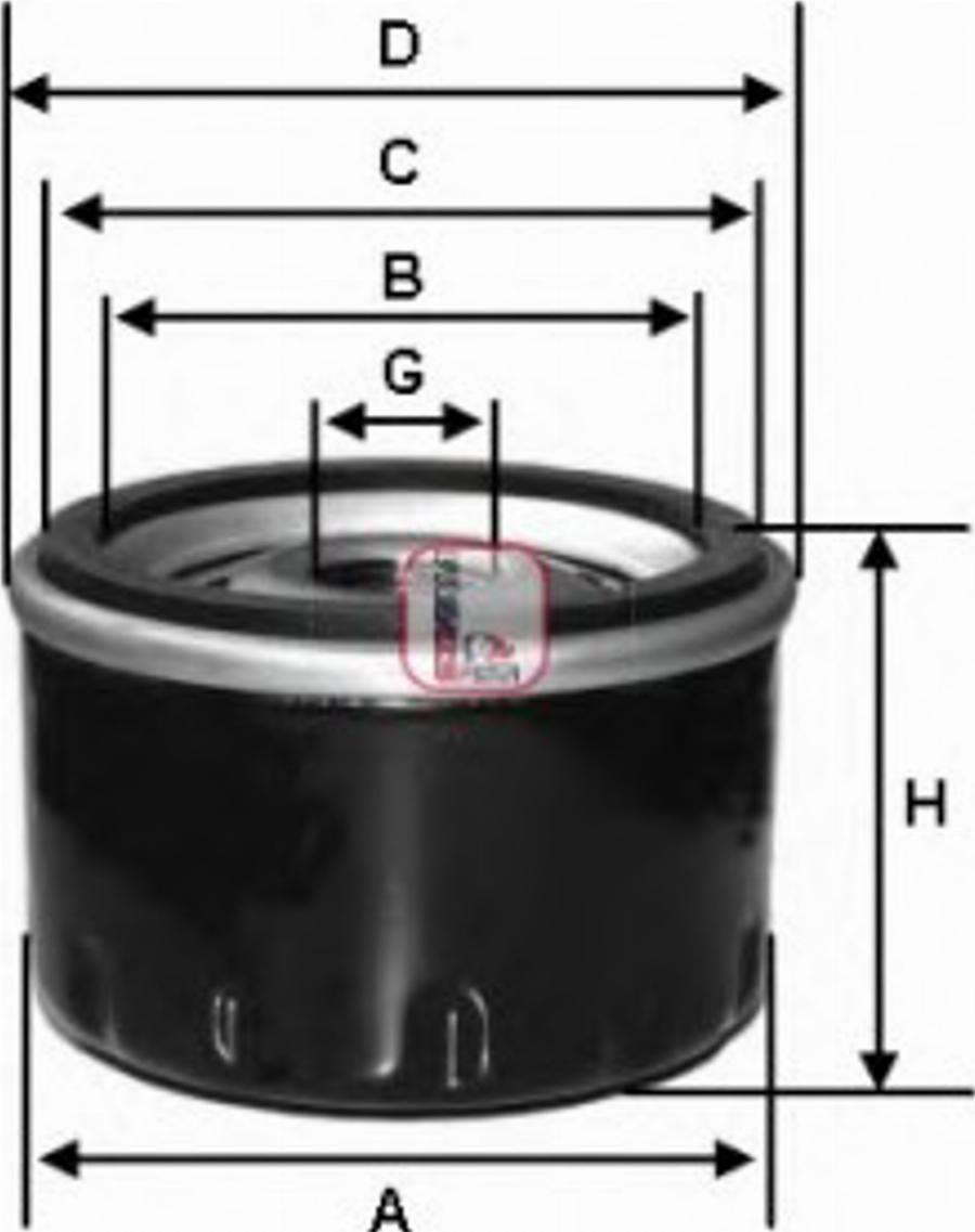 Sofima S 7410 R - Ölfilter alexcarstop-ersatzteile.com