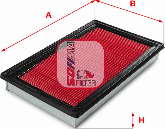 Sofima S 7680 A - Luftfilter alexcarstop-ersatzteile.com