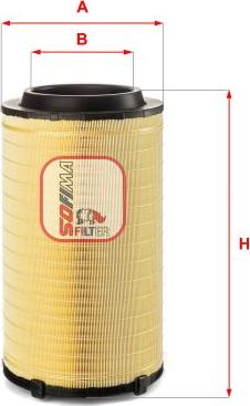 Sofima S 7F27 A - Luftfilter alexcarstop-ersatzteile.com