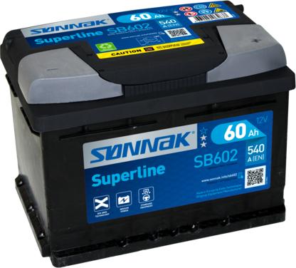 Sonnak SB602 - Starterbatterie alexcarstop-ersatzteile.com