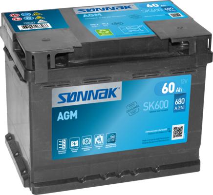 Sonnak SK600 - Starterbatterie alexcarstop-ersatzteile.com