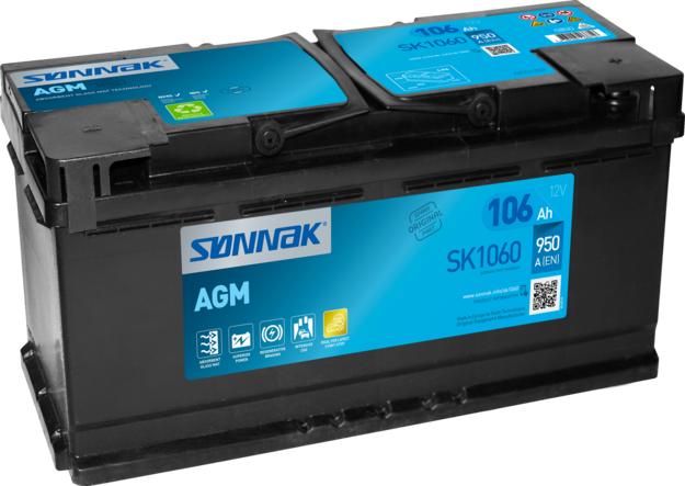 Sonnak SK1060 - Starterbatterie alexcarstop-ersatzteile.com