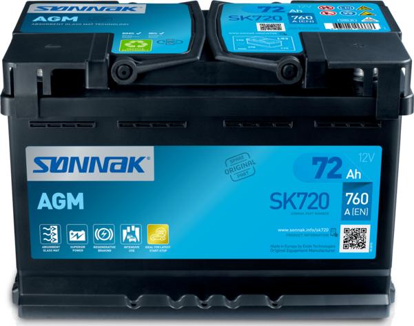 Sonnak SK720 - Starterbatterie alexcarstop-ersatzteile.com