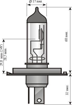 Spahn Glühlampen 54182LL - Glühlampe, Fernscheinwerfer alexcarstop-ersatzteile.com