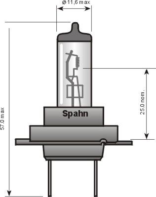 Spahn Glühlampen 57174L - Glühlampe, Fernscheinwerfer alexcarstop-ersatzteile.com