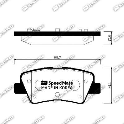 Stellox 000 320-SX - Bremsbelagsatz, Scheibenbremse alexcarstop-ersatzteile.com