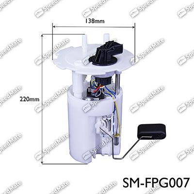 SpeedMate SM-FPG007 - Kraftstoffpumpe alexcarstop-ersatzteile.com