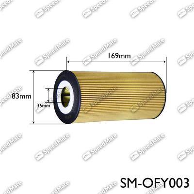 SpeedMate SM-OFY003 - Ölfilter alexcarstop-ersatzteile.com