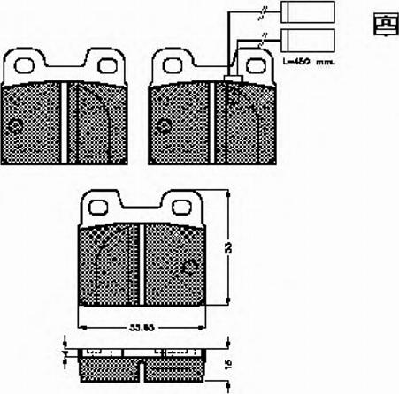 Spidan 30209 - Bremsbelagsatz, Scheibenbremse alexcarstop-ersatzteile.com