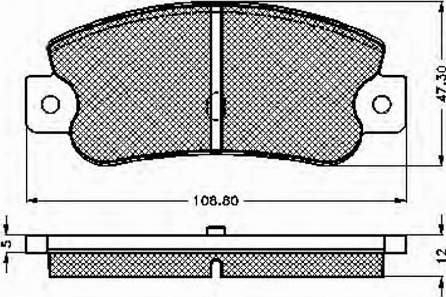 Spidan 30216 - Bremsbelagsatz, Scheibenbremse alexcarstop-ersatzteile.com