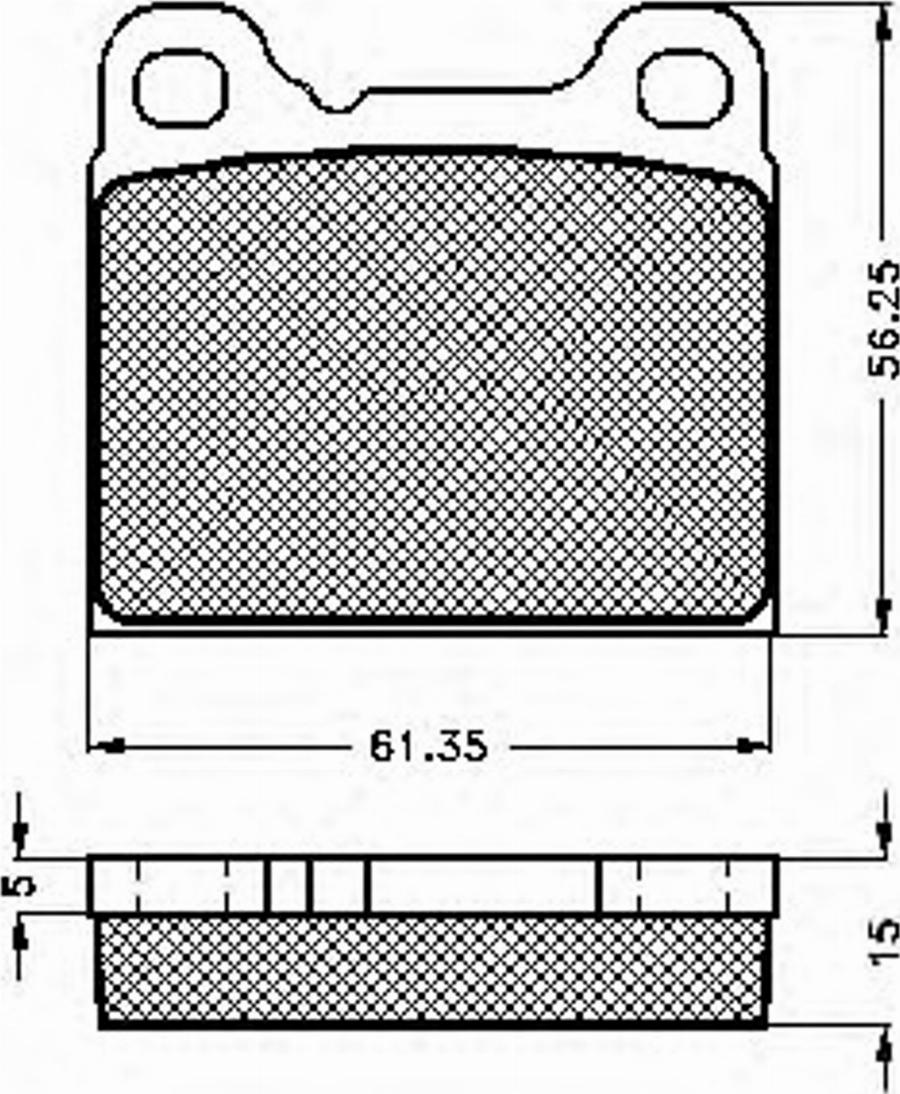 Spidan 31431 - Bremsbelagsatz, Scheibenbremse alexcarstop-ersatzteile.com