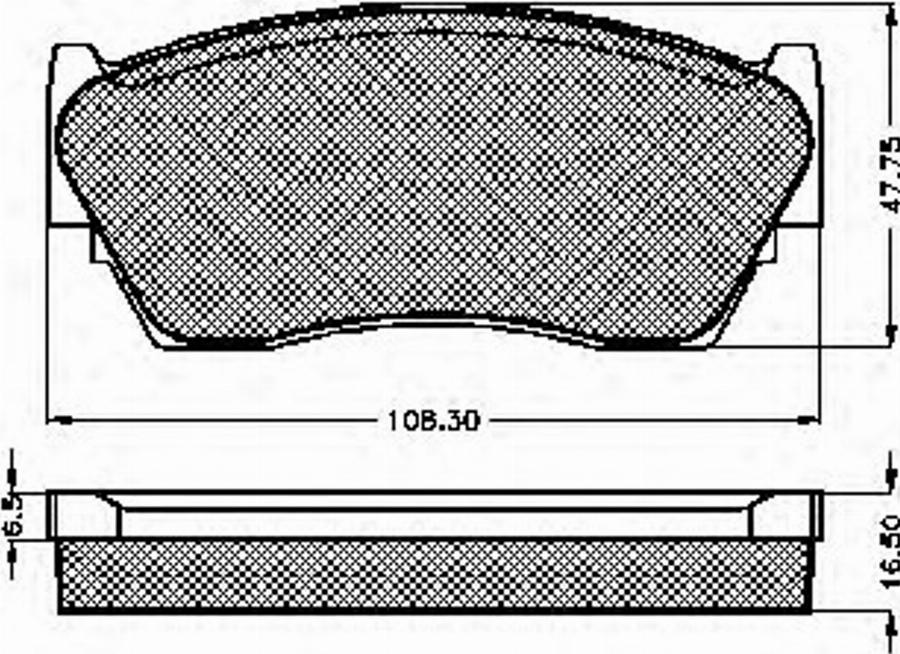 Spidan 31821 - Bremsbelagsatz, Scheibenbremse alexcarstop-ersatzteile.com