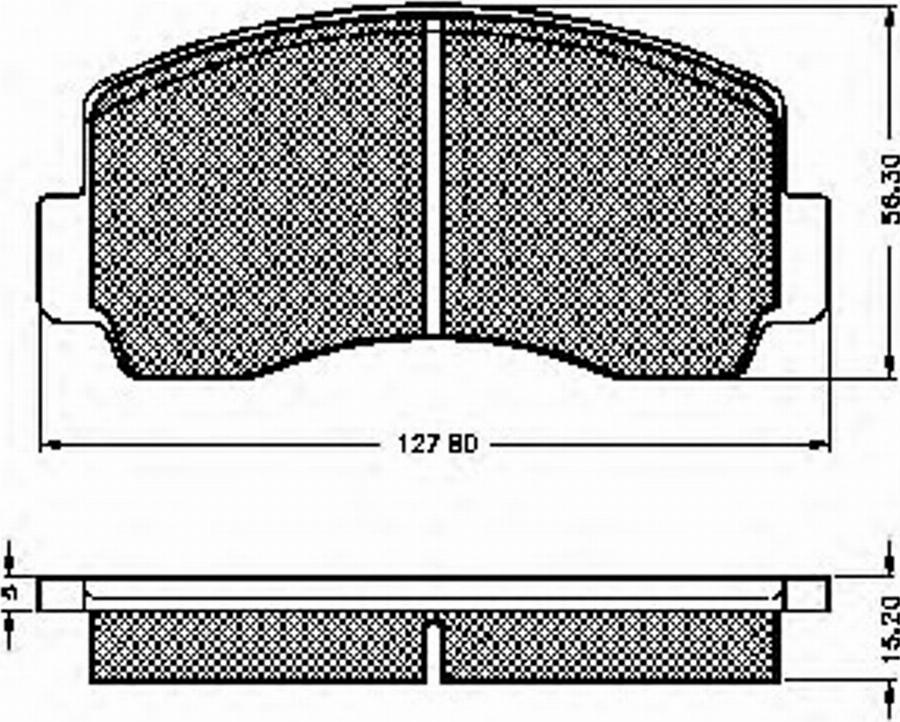 Spidan 31346 - Bremsbelagsatz, Scheibenbremse alexcarstop-ersatzteile.com