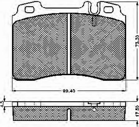 Spidan 31763 - Bremsbelagsatz, Scheibenbremse alexcarstop-ersatzteile.com