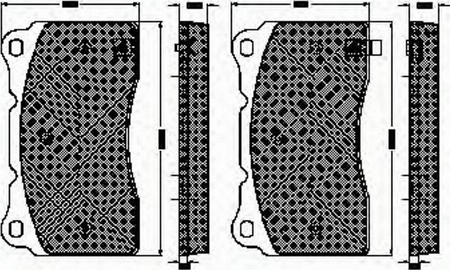 Spidan 32916 - Bremsbelagsatz, Scheibenbremse alexcarstop-ersatzteile.com