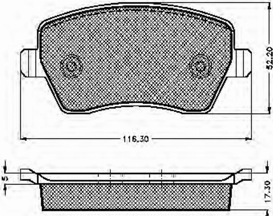 Spidan 32456 - Bremsbelagsatz, Scheibenbremse alexcarstop-ersatzteile.com