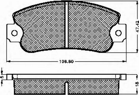 Spidan 32598 - Bremsbelagsatz, Scheibenbremse alexcarstop-ersatzteile.com