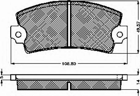 Spidan 32559 - Bremsbelagsatz, Scheibenbremse alexcarstop-ersatzteile.com