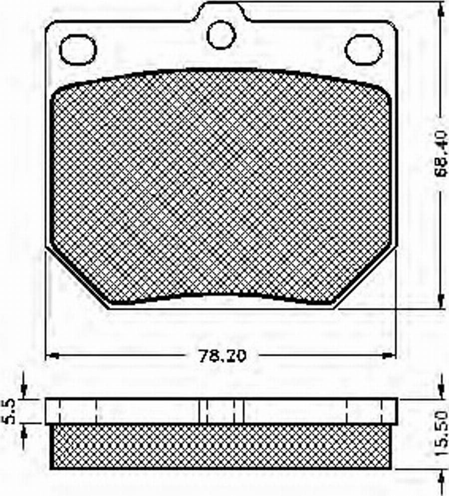 Spidan 32665 - Bremsbelagsatz, Scheibenbremse alexcarstop-ersatzteile.com