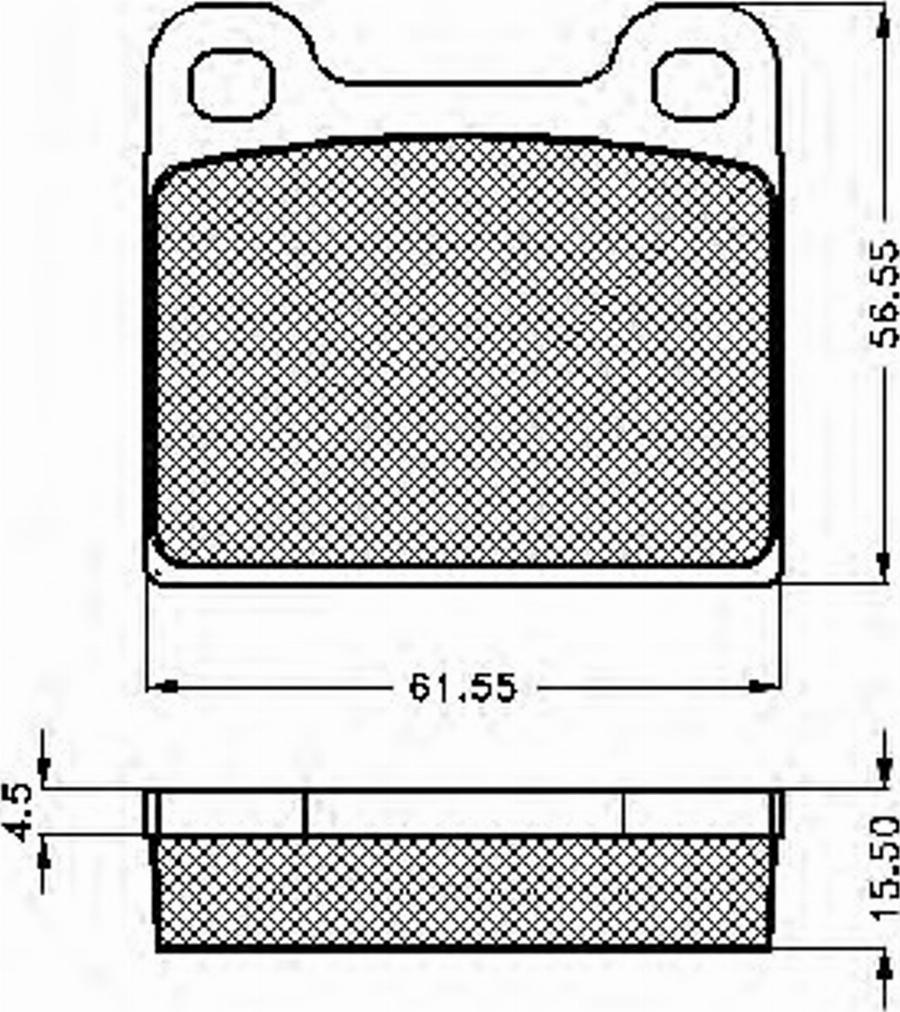 Spidan 32626 - Bremsbelagsatz, Scheibenbremse alexcarstop-ersatzteile.com