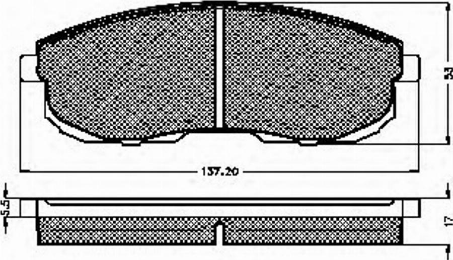 Spidan 32029 - Bremsbelagsatz, Scheibenbremse alexcarstop-ersatzteile.com