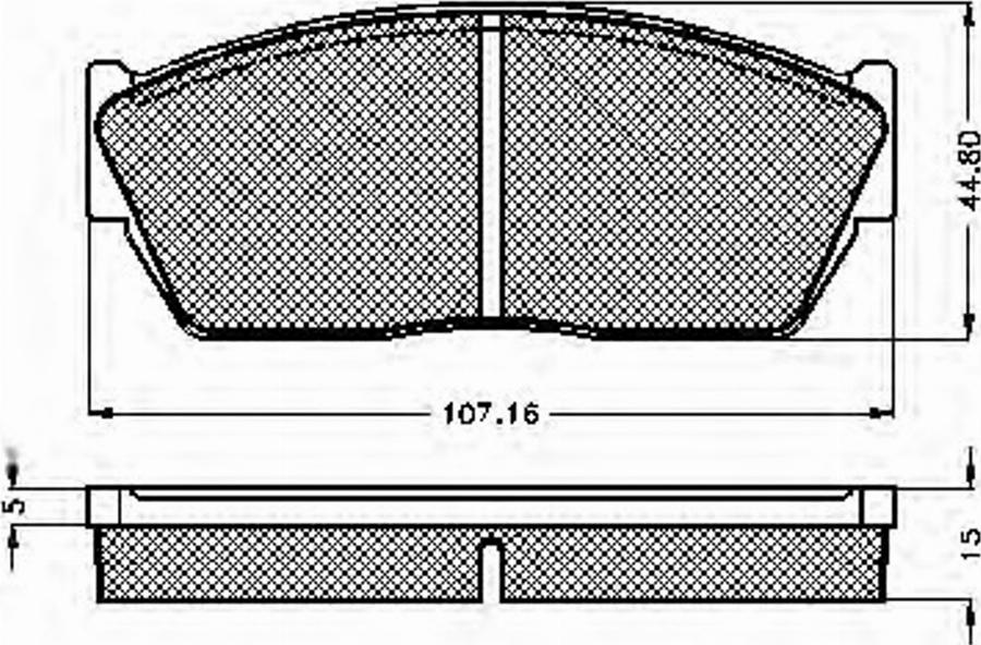 Spidan 32141 - Bremsbelagsatz, Scheibenbremse alexcarstop-ersatzteile.com