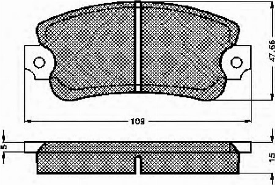 Spidan 32135 - Bremsbelagsatz, Scheibenbremse alexcarstop-ersatzteile.com