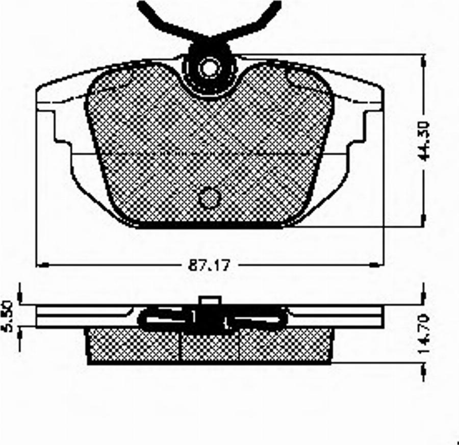 Spidan 32372 - Bremsbelagsatz, Scheibenbremse alexcarstop-ersatzteile.com