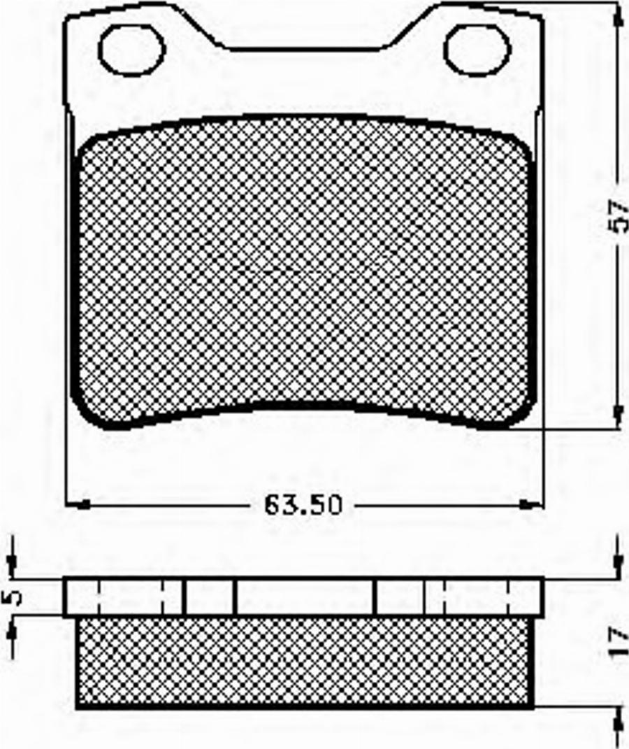 Spidan 32223 - Bremsbelagsatz, Scheibenbremse alexcarstop-ersatzteile.com