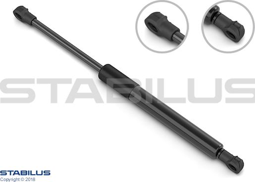 STABILUS 0762VK - Gasfeder, Koffer / Laderaum alexcarstop-ersatzteile.com