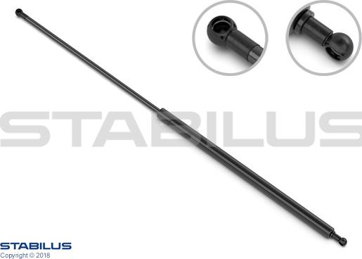 STABILUS 8345BY - Gasfeder, Koffer / Laderaum alexcarstop-ersatzteile.com