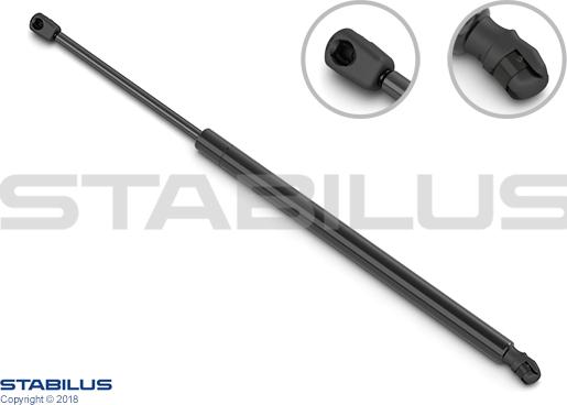 STABILUS 2573WU - Gasfeder, Koffer / Laderaum alexcarstop-ersatzteile.com