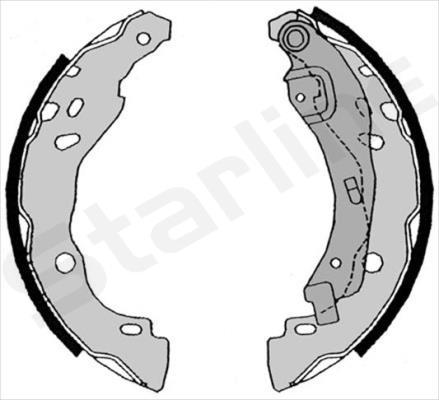 Starline BC 08630 - Bremsbackensatz alexcarstop-ersatzteile.com