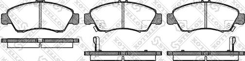 Stellox 430 002B-SX - Bremsbelagsatz, Scheibenbremse alexcarstop-ersatzteile.com