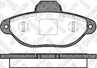 HELLA T9031 - Bremsbelagsatz, Scheibenbremse alexcarstop-ersatzteile.com