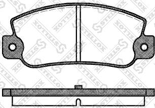 FTE BL1232A1 - Bremsbelagsatz, Scheibenbremse alexcarstop-ersatzteile.com