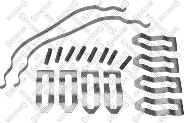 Stellox 85-01417-SX - Bremsbelagsatz, Scheibenbremse alexcarstop-ersatzteile.com