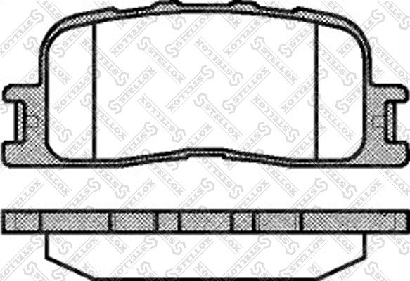 MDR MRP-2216 - Bremsbelagsatz, Scheibenbremse alexcarstop-ersatzteile.com