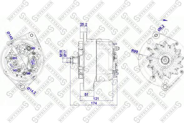 Stellox 88-02320-SX - Generator alexcarstop-ersatzteile.com