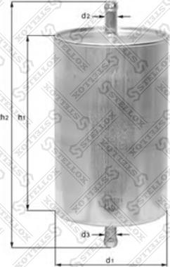 Stellox 21-00061-SX - Kraftstofffilter alexcarstop-ersatzteile.com