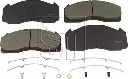 ST-Templin 03.120.8700.014 - Bremsbelagsatz, Scheibenbremse alexcarstop-ersatzteile.com