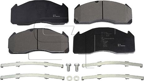 ST-Templin 03.120.8700.011 - Bremsbelagsatz, Scheibenbremse alexcarstop-ersatzteile.com