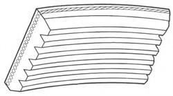 SUN 6PK1795 - Keilrippenriemen alexcarstop-ersatzteile.com