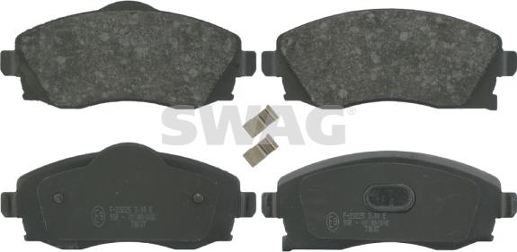 Swag 40 91 6423 - Bremsbelagsatz, Scheibenbremse alexcarstop-ersatzteile.com