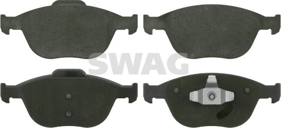 Swag 50 91 6570 - Bremsbelagsatz, Scheibenbremse alexcarstop-ersatzteile.com