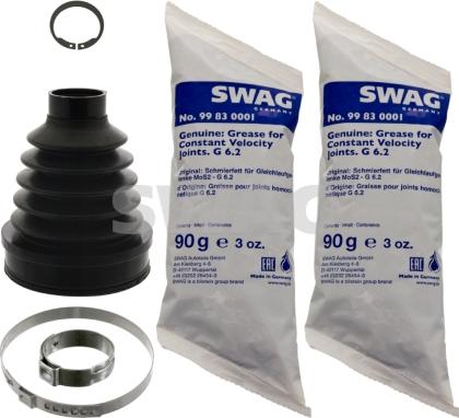 Swag 60 94 9892 - Faltenbalg, Antriebswelle alexcarstop-ersatzteile.com